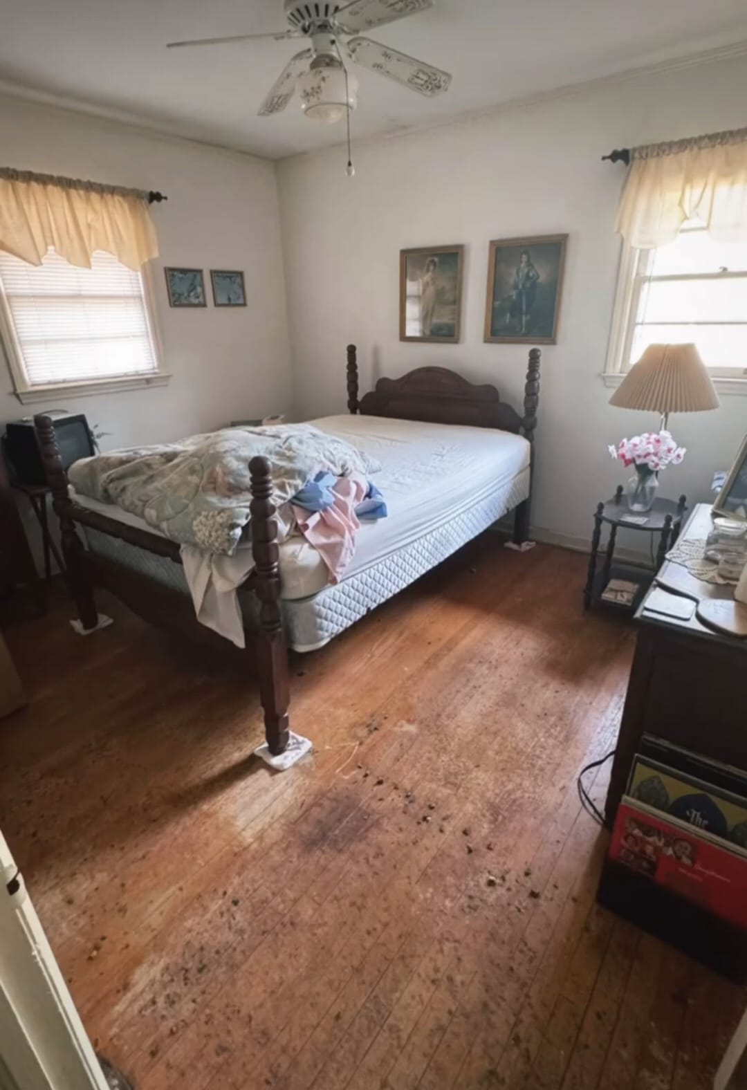 Flooring & Interior Renovation - before project photograph